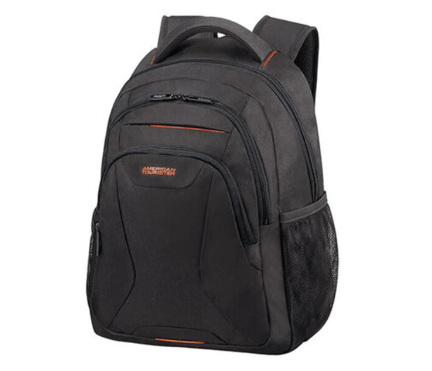 AMERICAN TOURISTER Plecak na laptopa AT WORK 13.3-14.1 czarno-pomarańczowy 33G-39-001 - 738171 - zdjęcie